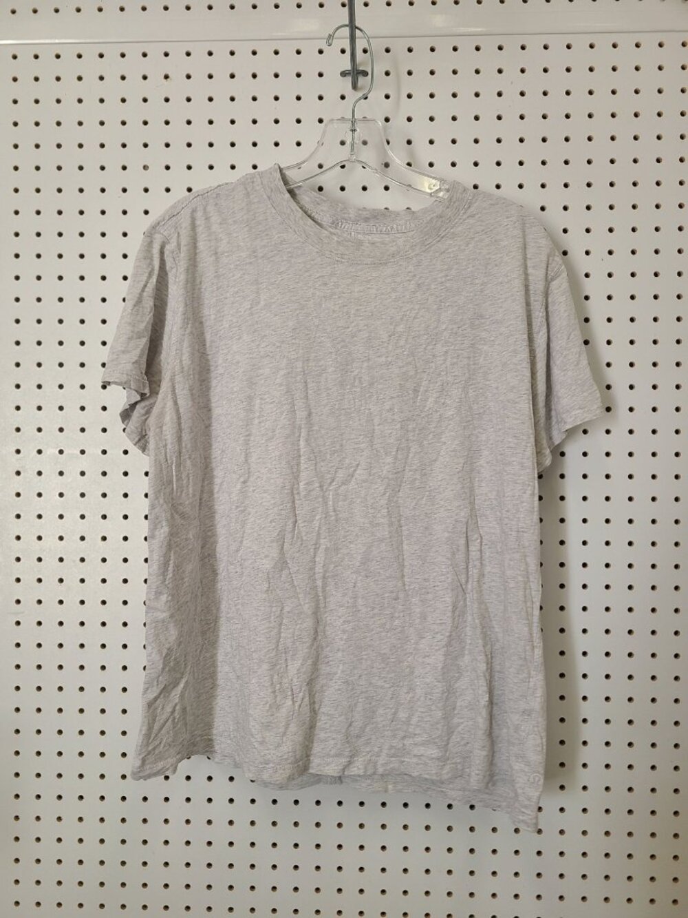 Lululemon Heathered Gray Short Sleeve Lightweight Crewneck T-Shirt